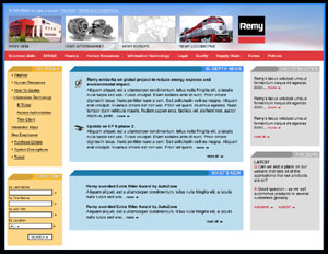 Web Development Portfolio - Intranet